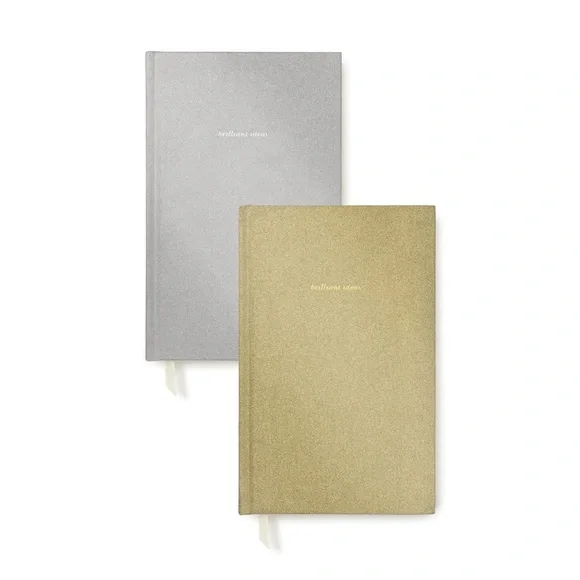 Kate Spade New York's glitter journal set of 2 - Picture 2 of 2